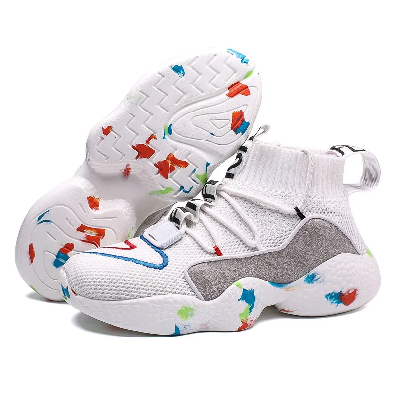 Sneakers mens running shoes black white shoes Outdoor High Top Shoes spor ayakkabi erkek chaussure sport homme female shoes
Sneakers mens running shoes black white shoes Outdoor High Top Shoes spor ayakkabi erkek chaussure sport homme female shoes