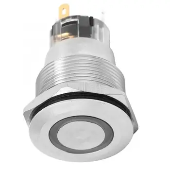20Pcs 22mm Automatic Reset Flat Ring Light NC + NC + C Stainless Steel Button Switch
20Pcs 22mm Automatic Reset Flat Ring Light NC + NC + C Stainless Steel Button Switch
