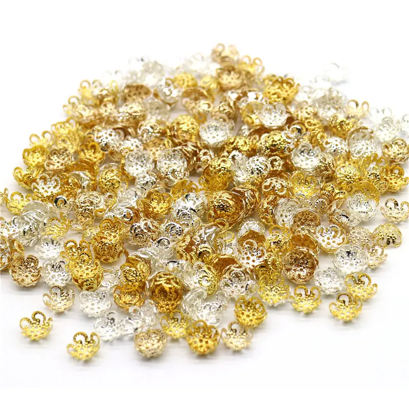 LOST WAY 500 pcs/lot 2017 High Quality Pesca DIY Hollow Flower Metal Charms Bead Caps For Jewelry Making 8mm A045/
LOST WAY 500 pcs/lot 2017 High Quality Pesca DIY Hollow Flower Metal Charms Bead Caps For Jewelry Making 8mm A045/
