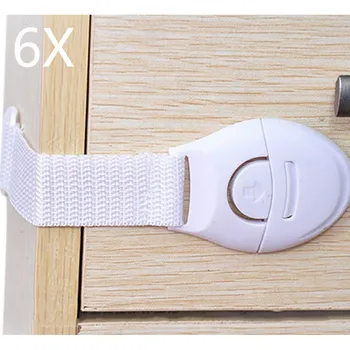 6Pcs/Lot Safe Child Lock Protection Of Children Locking Doors For Children's Safety Kids Safety Plastic protection Baby lock
6Pcs/Lot Safe Child Lock Protection Of Children Locking Doors For Children's Safety Kids Safety Plastic protection Baby lock