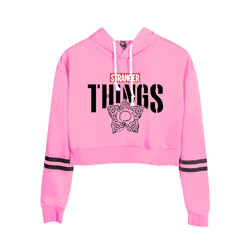 Stranger Things Printed Long Sleeve Cropped Hoodies Women Hooded Pullover Crop Top 2019 Hot Sale Casual Streetwear Clothes
Stranger Things Printed Long Sleeve Cropped Hoodies Women Hooded Pullover Crop Top 2019 Hot Sale Casual Streetwear Clothes