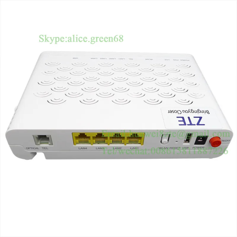 Original Z TE GPON terminal ZXA10 F660 V5 ONT With 4 LAN s and 2 voice ports+wifi. FiberCore
Original Z TE GPON terminal ZXA10 F660 V5 ONT With 4 LAN s and 2 voice ports+wifi. FiberCore