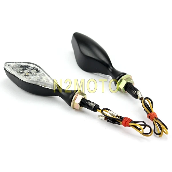 2 Pcs Black LED Turn Signal Light Indicators For Honda Suzuki KTM Motorcycle Streetfighter Universal Blinker Flasher Emark
2 Pcs Black LED Turn Signal Light Indicators For Honda Suzuki KTM Motorcycle Streetfighter Universal Blinker Flasher Emark