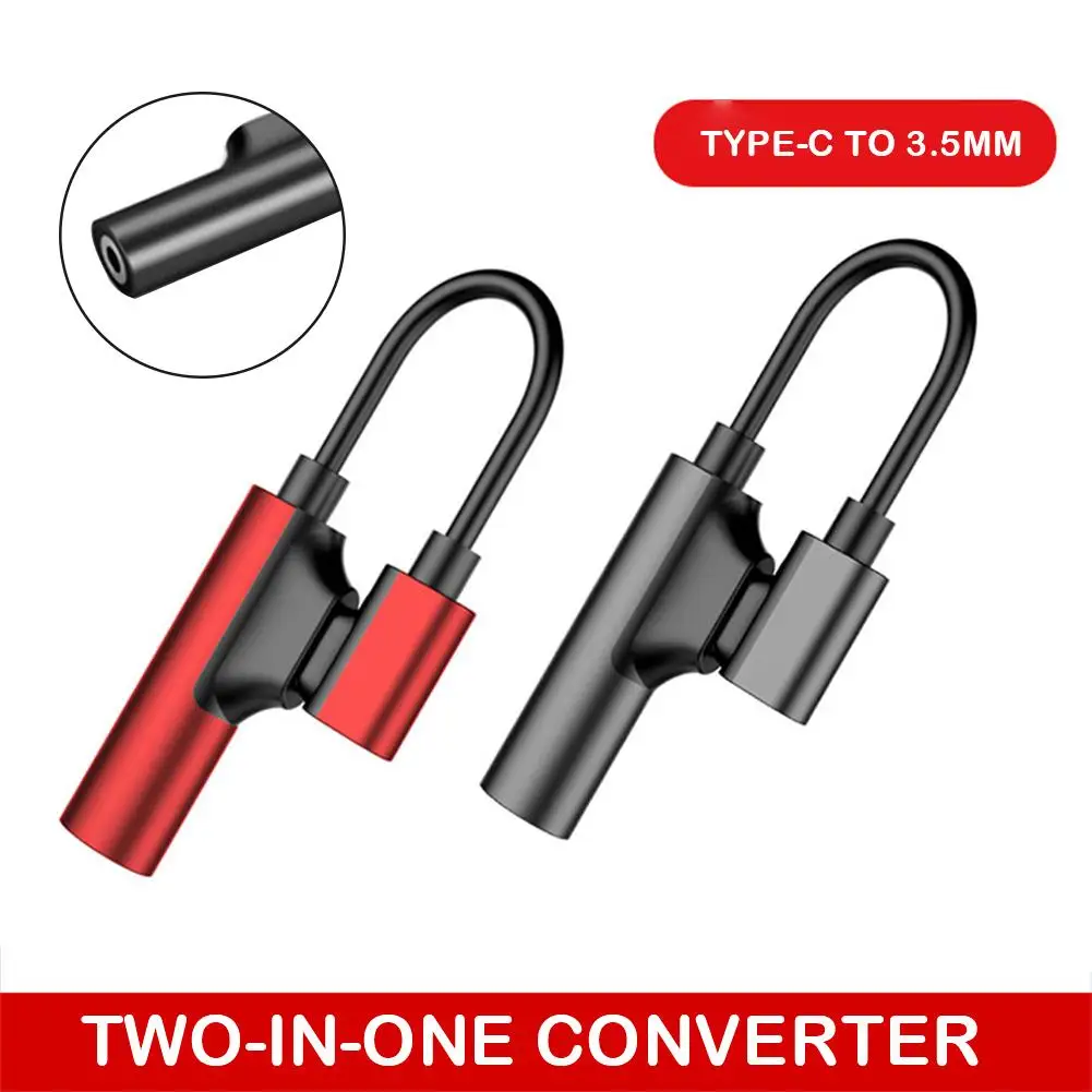 Aluminum Type-C to 3.5MM USB C Phone Adapter Charging Music 2-in-1 Audio Converter for Xiaomi Huawei
Aluminum Type-C to 3.5MM USB C Phone Adapter Charging Music 2-in-1 Audio Converter for Xiaomi Huawei