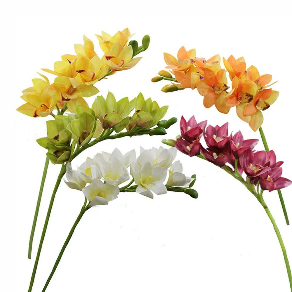 85cm high big size artificial Cymbidium orchid bouquets&Cymbidium faberi artificial bouquets&artificial Cymbidium grandiflorium
85cm high big size artificial Cymbidium orchid bouquets&Cymbidium faberi artificial bouquets&artificial Cymbidium grandiflorium