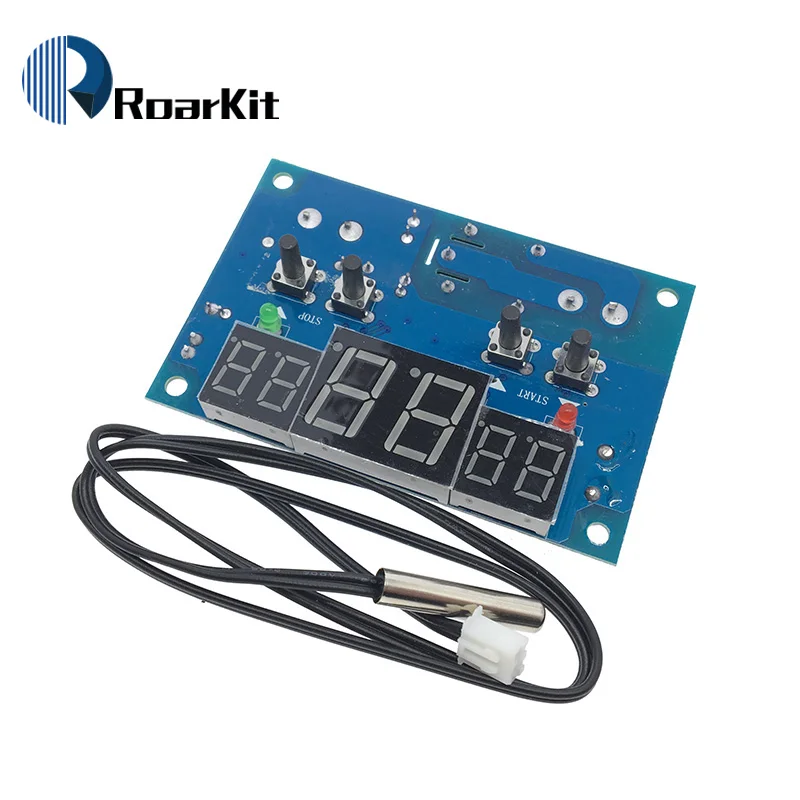 W1401 Thermostat Intelligent Digital Led Display Module Thermostat Temperature Controller Module NTC Sensor Module W1401 DC 12V
W1401 Thermostat Intelligent Digital Led Display Module Thermostat Temperature Controller Module NTC Sensor Module W1401 DC 12V