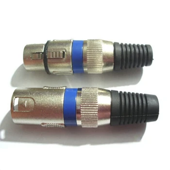 20pcs Nickel Plated 3 pin XLR Audio Cable Connector MIC Male Plug + Female Jack
20pcs Nickel Plated 3 pin XLR Audio Cable Connector MIC Male Plug + Female Jack