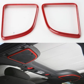 YAQUICKA 2Pcs/Set New Red Car Interior Top Roof Dome Speaker Cover Trim Frame Sticker for 2015-2016 Wrangler
YAQUICKA 2Pcs/Set New Red Car Interior Top Roof Dome Speaker Cover Trim Frame Sticker for 2015-2016 Wrangler