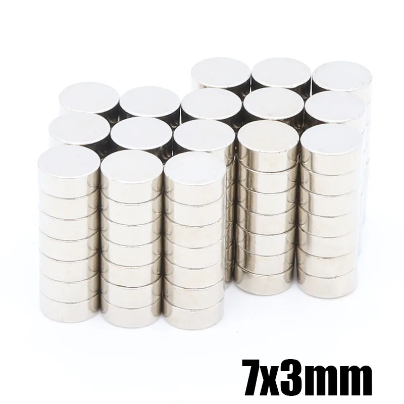 20Pcs 7x3 mm Neodymium Magnet Disc N35 Permanent Small Round Super Powerful Strong Magnetic Magnets For Craft 7 mm x 3 mm
20Pcs 7x3 mm Neodymium Magnet Disc N35 Permanent Small Round Super Powerful Strong Magnetic Magnets For Craft 7 mm x 3 mm