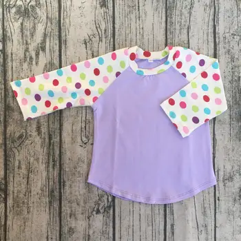 Children/Toddler/Kids /infant baby boutique latest tops designs girls Polka Dot sleeve wholesale girls blank t shirts
Children/Toddler/Kids /infant baby boutique latest tops designs girls Polka Dot sleeve wholesale girls blank t shirts