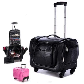 Crocodile Rolling Luggage Spinner Women Cosmetic Case Multi-function Trolley Carry On travel Suitcases Wheel Cabin Travel Bag
Crocodile Rolling Luggage Spinner Women Cosmetic Case Multi-function Trolley Carry On travel Suitcases Wheel Cabin Travel Bag