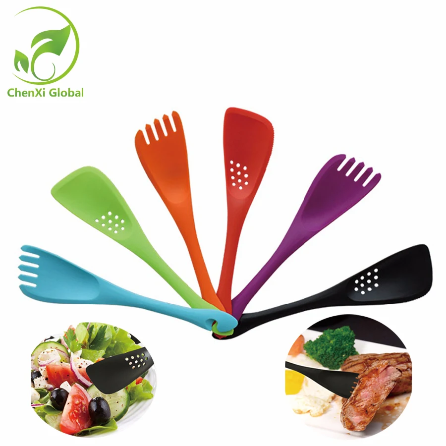Multi-function Kitchen Tool Non-stick Insulation Tuner+Fork Cookware Kitchen Supplies Colorful Silicone Cooking Utensils
Multi-function Kitchen Tool Non-stick Insulation Tuner+Fork Cookware Kitchen Supplies Colorful Silicone Cooking Utensils
