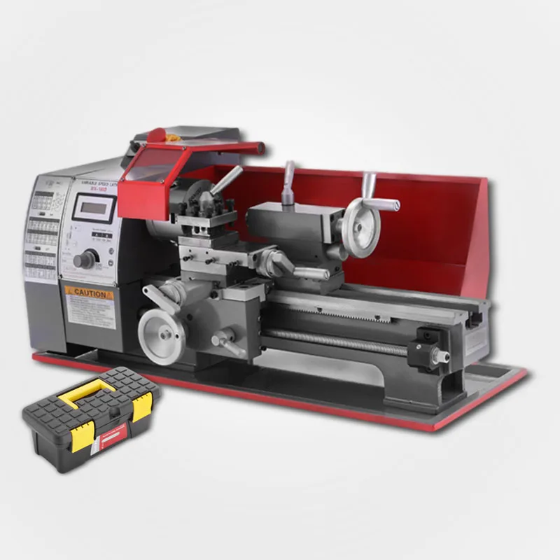 Precision Mini Lathe 600W Variable Spindle Speed Milling Benchtop Wood Metal 2500 RPM Semi Automatic Metalworking Tool | Инструменты