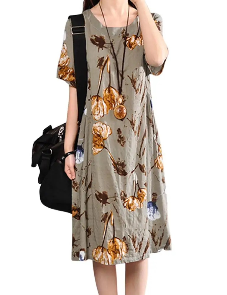 2019 New Yfashion Women Elegant Charming Loose Printing Casual Dress vestidos Top Quality
2019 New Yfashion Women Elegant Charming Loose Printing Casual Dress vestidos Top Quality