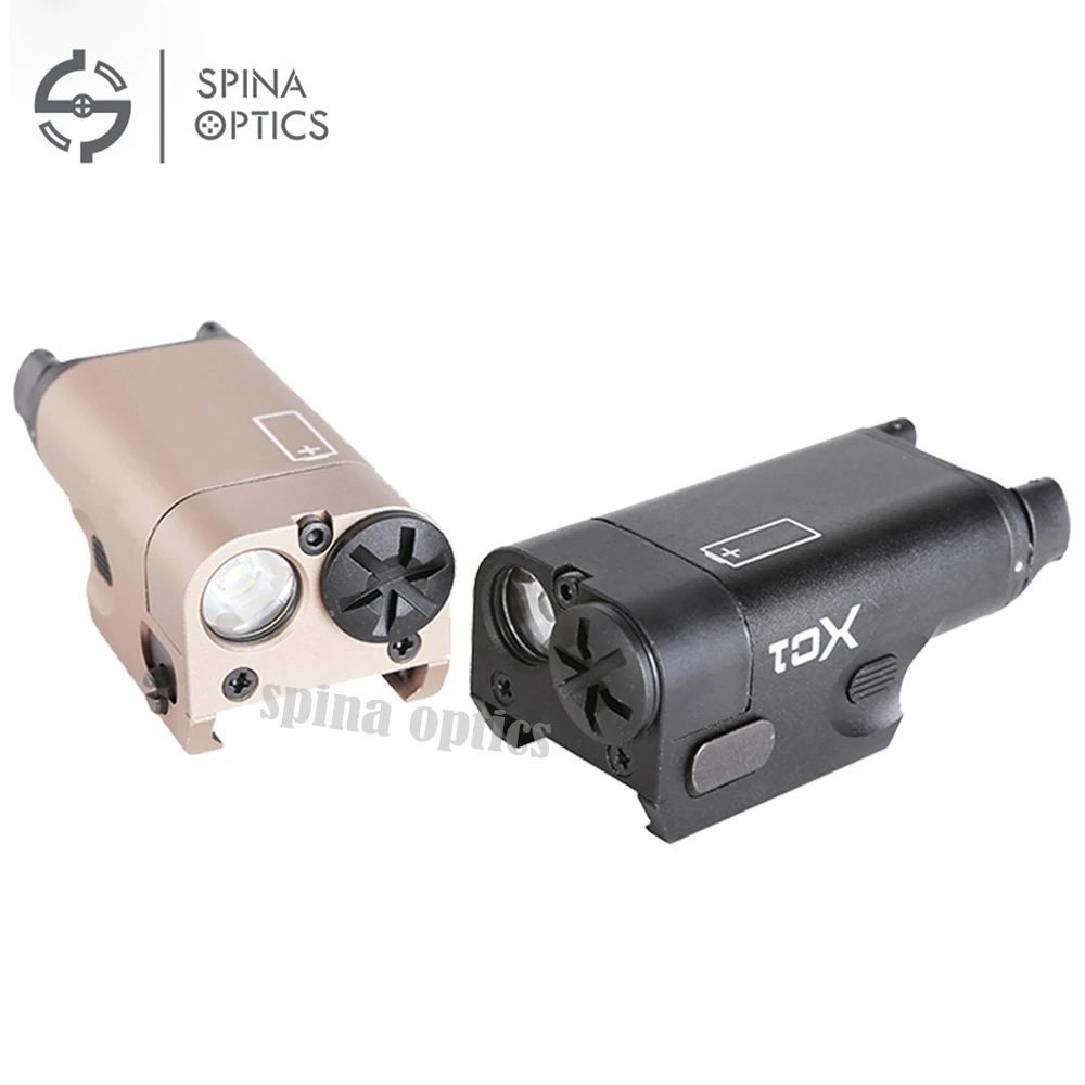 SPINA SF XC1 Pistol MINI Light Gun LED Tactical Weapon Light Airsoft Military Hunting Flashlight Fit 20mm Rail
SPINA SF XC1 Pistol MINI Light Gun LED Tactical Weapon Light Airsoft Military Hunting Flashlight Fit 20mm Rail