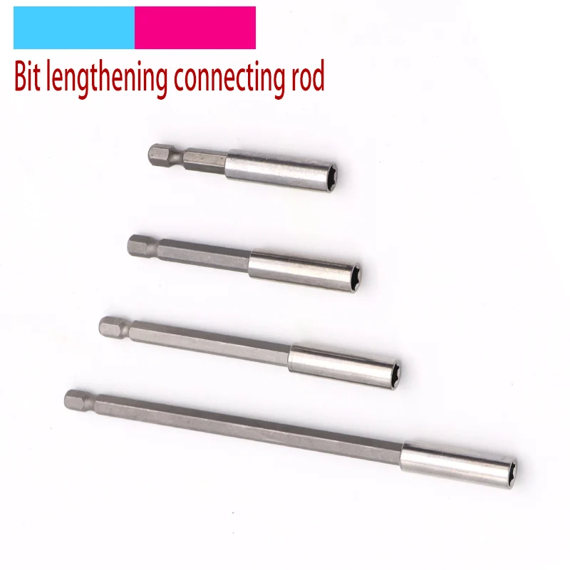 3/10pcs 60/75/100/150mm 1/4 Electric Screwdriver Head Strong Magnetic Connecting Rod Extension 6.35mm Sleeve Quick Adapter Set
3/10pcs 60/75/100/150mm 1/4 Electric Screwdriver Head Strong Magnetic Connecting Rod Extension 6.35mm Sleeve Quick Adapter Set