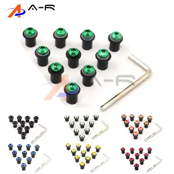 Windshield Window Bolts 5MM Windscreen Nuts for Hyosung GT 250/250R/650/650R/650S Kawasaki Ninja 250/250R/300/500 KLX 250R/250S
Windshield Window Bolts 5MM Windscreen Nuts for Hyosung GT 250/250R/650/650R/650S Kawasaki Ninja 250/250R/300/500 KLX 250R/250S