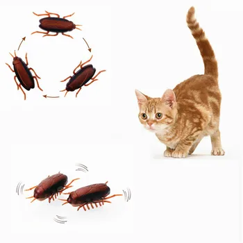 1pcs Funny Electronic Pet Interactive Play Toy For Cats Eletric Running Cockroach Pet Dog Cat Interactive Toy Battery Powered
1pcs Funny Electronic Pet Interactive Play Toy For Cats Eletric Running Cockroach Pet Dog Cat Interactive Toy Battery Powered