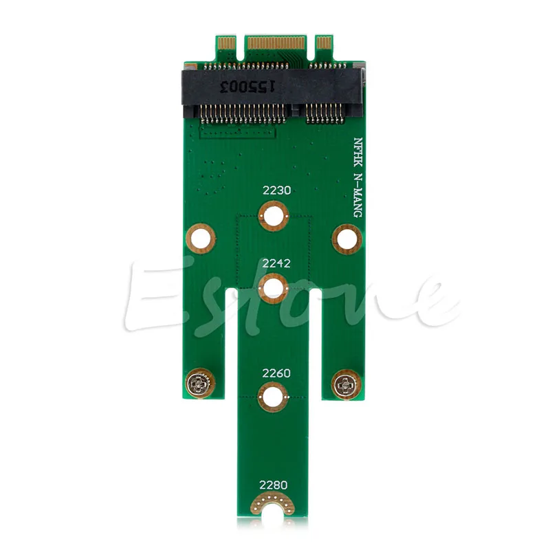 MSATA Mini PCI-E 3.0 SSD to NGFF M.2 B Key SATA Interface Adapter Card - L059 New hot
MSATA Mini PCI-E 3.0 SSD to NGFF M.2 B Key SATA Interface Adapter Card - L059 New hot