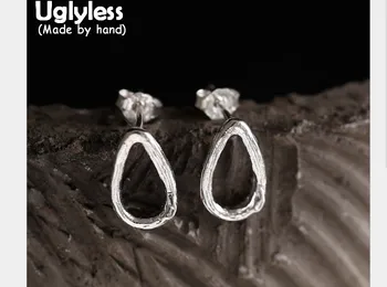 Uglyless Real S 990 Silver Waterdrop Stud Earrings for Women MINI Size Hollow Brincos Bijoux Handmade Fine Jewelry Simple Studs
Uglyless Real S 990 Silver Waterdrop Stud Earrings for Women MINI Size Hollow Brincos Bijoux Handmade Fine Jewelry Simple Studs