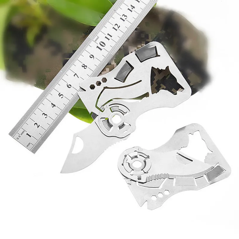 Multi Tool Outdoor Survival Card Folding Knife Bushcraft Survival Tool EDC Gear wallet Card Hiking Camping Equipment accessories
Multi Tool Outdoor Survival Card Folding Knife Bushcraft Survival Tool EDC Gear wallet Card Hiking Camping Equipment accessories