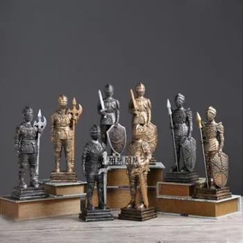 Retro Creative Home Ornaments Resin Armor Warrior Sculpture Nordic Industrial Style Decoration Kids Gift for Children Room
Retro Creative Home Ornaments Resin Armor Warrior Sculpture Nordic Industrial Style Decoration Kids Gift for Children Room