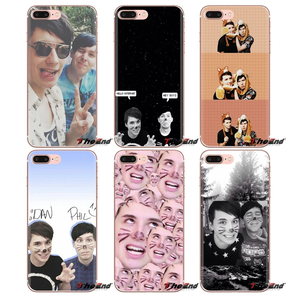 For iPod Touch Apple iPhone 4 4S 5 5S SE 5C 6 6S 7 8 X XR XS Plus MAX Transparent TPU Covers Group of Dan And Phil Radio Bedding
For iPod Touch Apple iPhone 4 4S 5 5S SE 5C 6 6S 7 8 X XR XS Plus MAX Transparent TPU Covers Group of Dan And Phil Radio Bedding