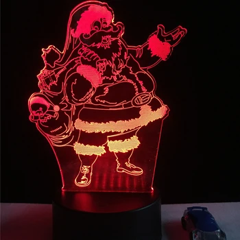2018 NEW YEAR Santa Claus 3D Lamp Christmas Decorations For Home LED Bulb Night Light Luminaria Battery KIDS TOYS Quarto Table
2018 NEW YEAR Santa Claus 3D Lamp Christmas Decorations For Home LED Bulb Night Light Luminaria Battery KIDS TOYS Quarto Table