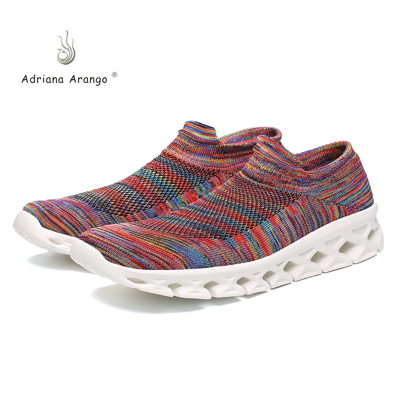 Adriana 2019 New Flying Knit Socks Shoes Men and Women's Mid-top Sports Shoes Stretch Super Light Soft Soles Couple Shoes 36-46
Adriana 2019 New Flying Knit Socks Shoes Men and Women's Mid-top Sports Shoes Stretch Super Light Soft Soles Couple Shoes 36-46