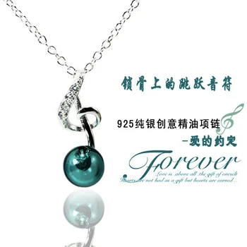 1PC 925 Sterling Musical Note Necklace,Perfume Ball necklace glass diffuser essential oil necklace
1PC 925 Sterling Musical Note Necklace,Perfume Ball necklace glass diffuser essential oil necklace