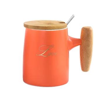 Large-capacity Wooden Handle Frosted Ceramic Cup Light luxury Nordic Harajuku Glass Water Mugs Business Office Teacup
Large-capacity Wooden Handle Frosted Ceramic Cup Light luxury Nordic Harajuku Glass Water Mugs Business Office Teacup