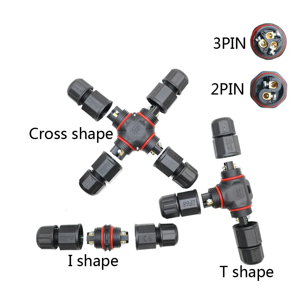 10pcs 2 3 4 Pin L20 Waterproof Connector wire 15A 300V cable connector Waterproof Electrical Terminal waterproof cable Adapter
10pcs 2 3 4 Pin L20 Waterproof Connector wire 15A 300V cable connector Waterproof Electrical Terminal waterproof cable Adapter