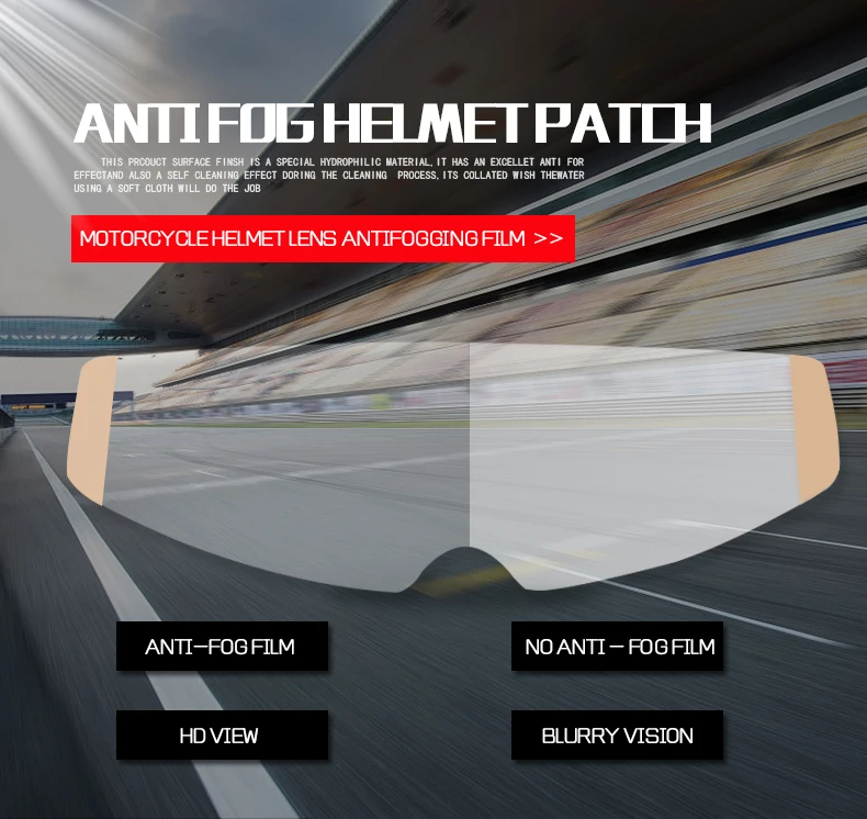 Helmets visor Anti-fog Film Motorcycle Full Face Helmet Pinlock Anti-fog patch suitable for K3 K4 AX8 LS2 HJC
Helmets visor Anti-fog Film Motorcycle Full Face Helmet Pinlock Anti-fog patch suitable for K3 K4 AX8 LS2 HJC