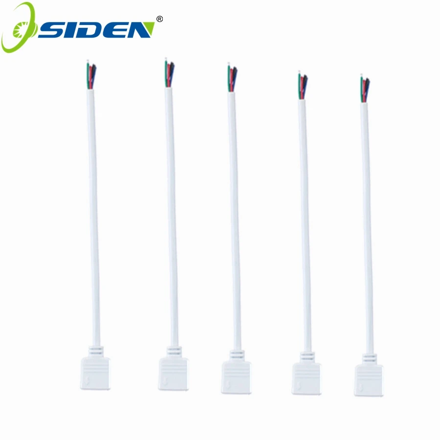 OSIDEN 4Pin Female/Male Strip to Controller Connector Wire Cable Cord for RGB LED Strips
OSIDEN 4Pin Female/Male Strip to Controller Connector Wire Cable Cord for RGB LED Strips
