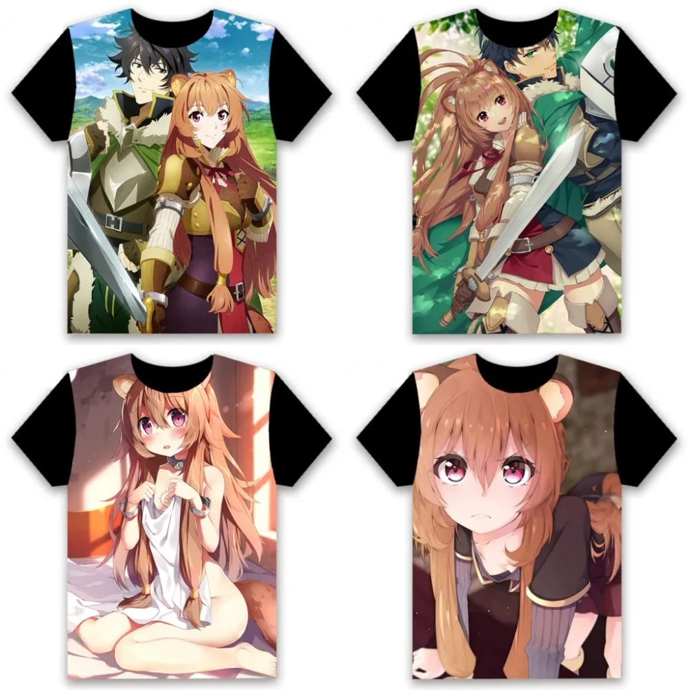 Men's T-shirt Anime Tate no Yuusha no Nariagari Raphtalia Printed Cosplay Short Sleeve Unisex Casual Black Tee Tops Customize
Men's T-shirt Anime Tate no Yuusha no Nariagari Raphtalia Printed Cosplay Short Sleeve Unisex Casual Black Tee Tops Customize