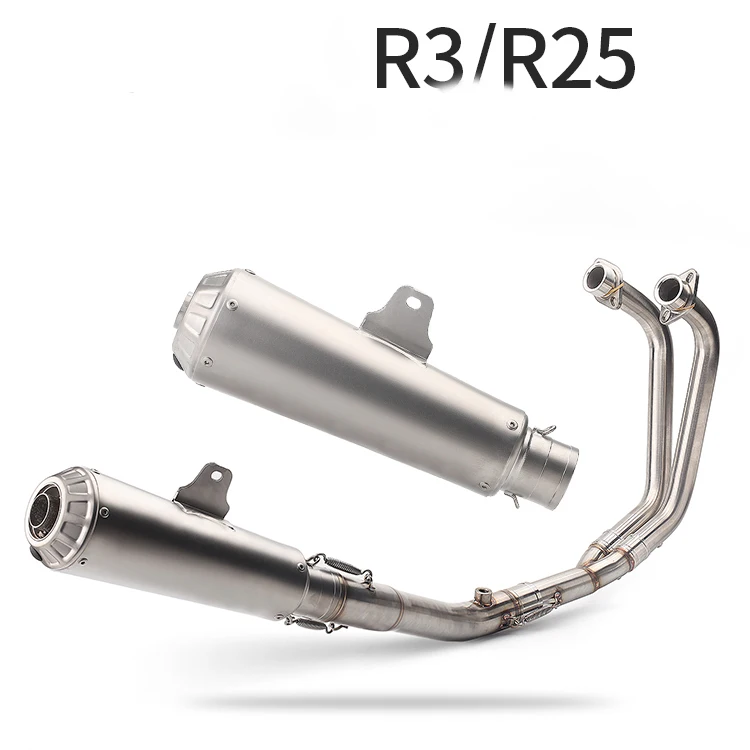 Motorcycle exhaust muffler escape slip on For yamaha YZF-R3 R25 front section exhaust pipe modification R3 R25 modified hexagon
Motorcycle exhaust muffler escape slip on For yamaha YZF-R3 R25 front section exhaust pipe modification R3 R25 modified hexagon