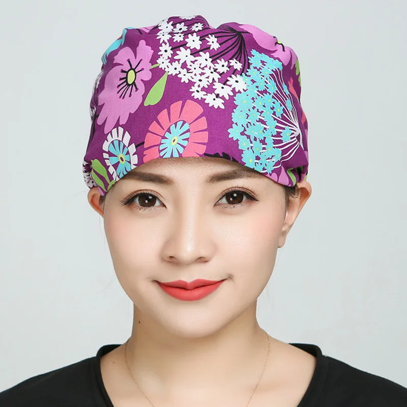 Operating Room Hat Surgical Scrub Cap Dental Doctor Nurse Hats Cotton Surgical Caps Flower Cartoon Printing Scrub Caps
Operating Room Hat Surgical Scrub Cap Dental Doctor Nurse Hats Cotton Surgical Caps Flower Cartoon Printing Scrub Caps