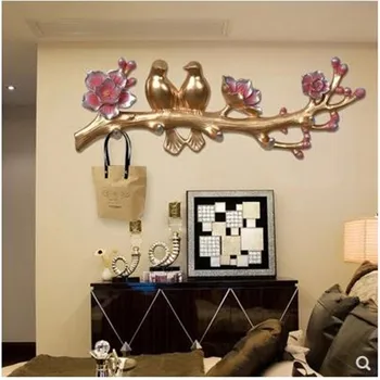Beautiful bird wall hanging crafts, creative wall decoration, Christmas decoration, can hang clothes and hats
Beautiful bird wall hanging crafts, creative wall decoration, Christmas decoration, can hang clothes and hats