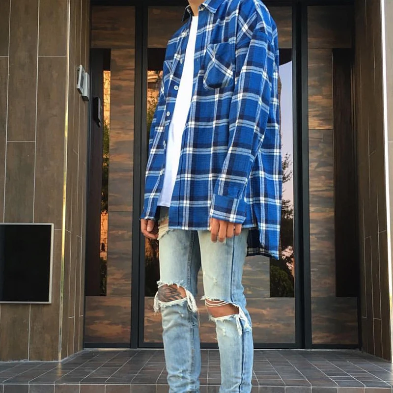 Justin Bieber Oversized Long Plaid Shirts High Street Vintage Loose Front Short Back Long Hip-jop Lattice Multicolor Shirt
Justin Bieber Oversized Long Plaid Shirts High Street Vintage Loose Front Short Back Long Hip-jop Lattice Multicolor Shirt