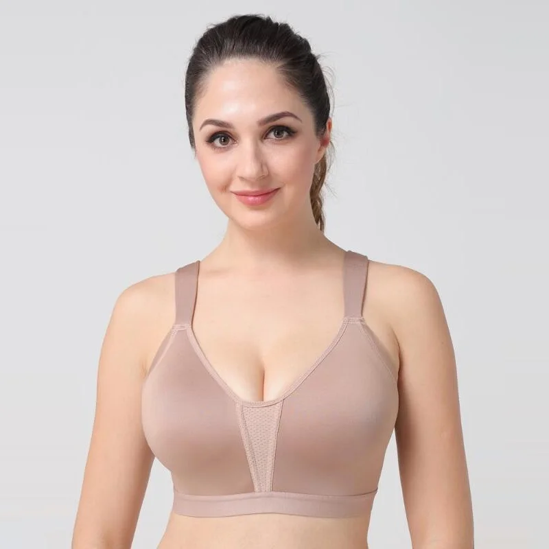 New Arrival Plus Size Ultra Thin Bra Full Cup Comfort Brassiere Soutien