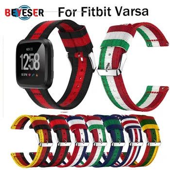 Lightweight Nylon Adjustable Replacement Band Sport Watch Strap bracelet For Fitbit Versa Top Quality Watchband for fitbit versa
Lightweight Nylon Adjustable Replacement Band Sport Watch Strap bracelet For Fitbit Versa Top Quality Watchband for fitbit versa