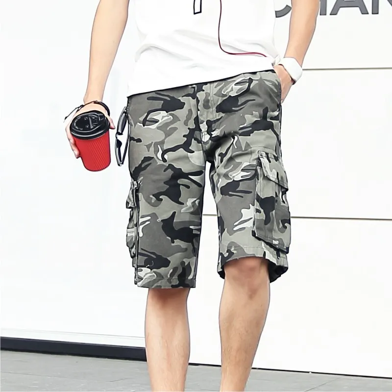 Summer Style Shorts Men bermuda masculina 2019 casual Military Cargo Shorts Knee Length men's camouflage shorts
Summer Style Shorts Men bermuda masculina 2019 casual Military Cargo Shorts Knee Length men's camouflage shorts