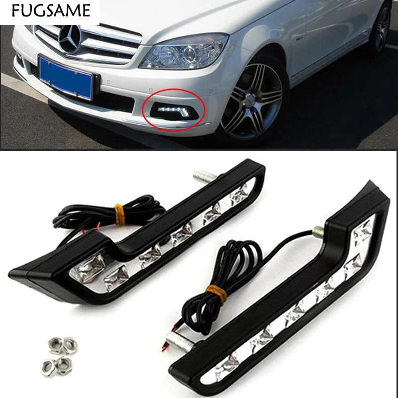 FUGSAME L shape drl Waterproof Ultra Bright 6LED Daytime Running Lights Bulb Lamps Aluminium For Universal Car
FUGSAME L shape drl Waterproof Ultra Bright 6LED Daytime Running Lights Bulb Lamps Aluminium For Universal Car