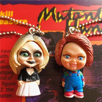 Original 4cm Garage Kit Secondhand Child's Play - Chucky and Bride Key chain Action Figure Keychain Collectible Model Toy No Box
Original 4cm Garage Kit Secondhand Child's Play - Chucky and Bride Key chain Action Figure Keychain Collectible Model Toy No Box