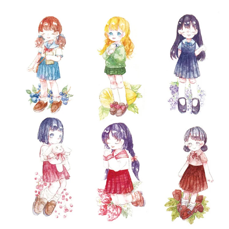 sticker scrapbooking DIY diary planner notebook girls cartoon washi tapes Label bullet journal kids handbook stickers Decorative
sticker scrapbooking DIY diary planner notebook girls cartoon washi tapes Label bullet journal kids handbook stickers Decorative