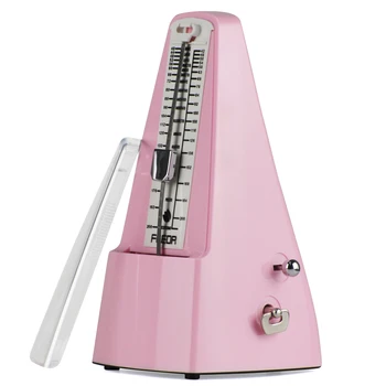 FLEOR Mechanical Metronome Pyramid Design for Piano Guitar Drums Bass, Track Tempo and Beat,Pink Color
FLEOR Mechanical Metronome Pyramid Design for Piano Guitar Drums Bass, Track Tempo and Beat,Pink Color
