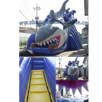 Inflatable amusement park giant shark slide inflatable water slide for sale
Inflatable amusement park giant shark slide inflatable water slide for sale