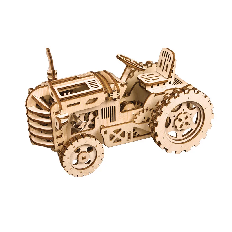 Creative DIY Gear Drive Tractor 3D Wooden Model Building Kits Toys Hobbies Gift for Children Adult LK401
Creative DIY Gear Drive Tractor 3D Wooden Model Building Kits Toys Hobbies Gift for Children Adult LK401