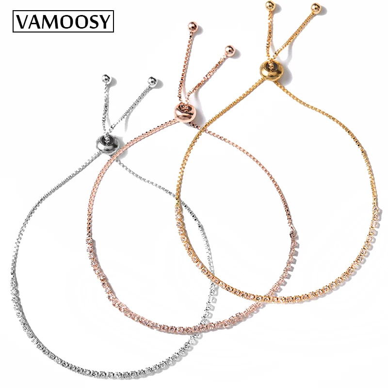 2018 Fashion Cubic Zirconia Tennis Bracelet & Bangle Adjustable Pulseras Mujer Charm Bracelet For Women Bridal Wedding Jewelry
2018 Fashion Cubic Zirconia Tennis Bracelet & Bangle Adjustable Pulseras Mujer Charm Bracelet For Women Bridal Wedding Jewelry