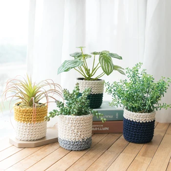 DUNXDECO Garden Storage Plant Pot Holder Pen Container Handmade Woven Table Organize Cosmetic Collect Modern Desk Accessories
DUNXDECO Garden Storage Plant Pot Holder Pen Container Handmade Woven Table Organize Cosmetic Collect Modern Desk Accessories
